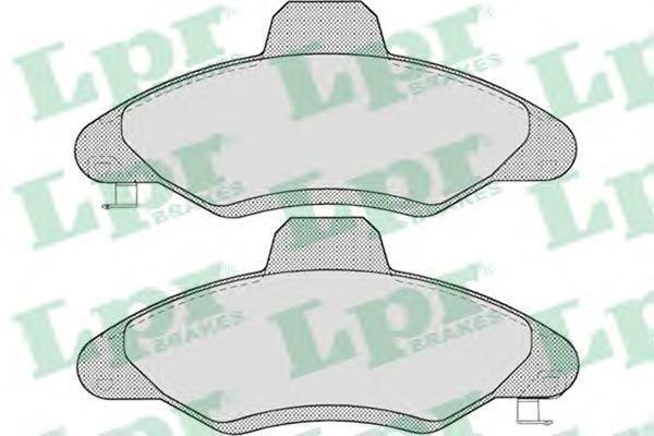 

Тормозные колодки Lpr 05P717