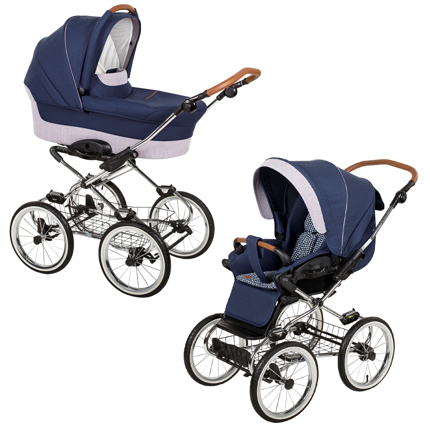 Коляска 2 в 1 Navington Caravel 2019 Samoa 35 см