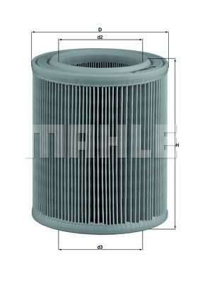 

Фильтр воздушный KNECHT LX 329