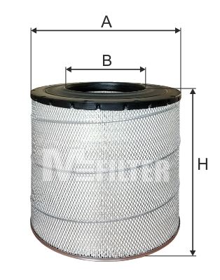 фото Фильтр воздушный mfilter a 594