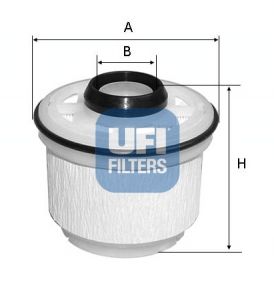 фото Фильтр топливный ufi 26.045.00