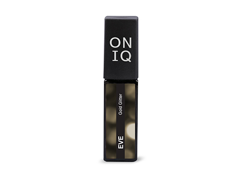 

Гель-лак Oniq Eve 123 Gold Glitter, 6 мл