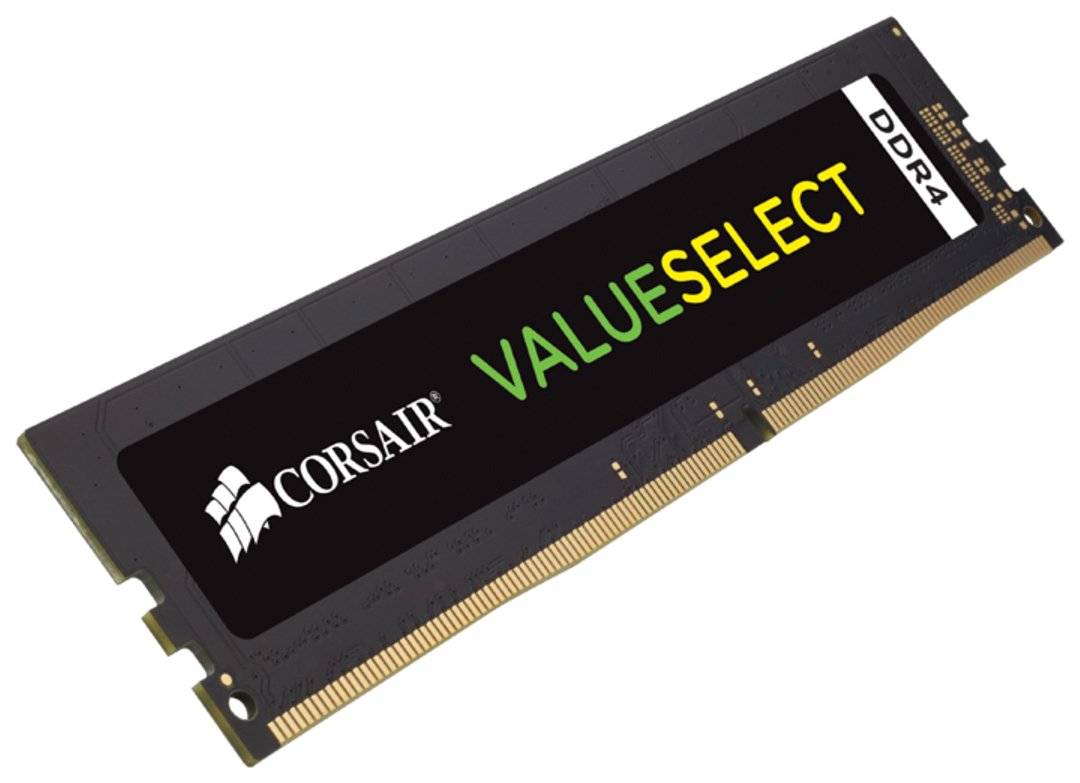 

Оперативная память Corsair Value Select 4Gb DDR4 2666MHz (CMV4GX4M1A2666C18), ValueSelect