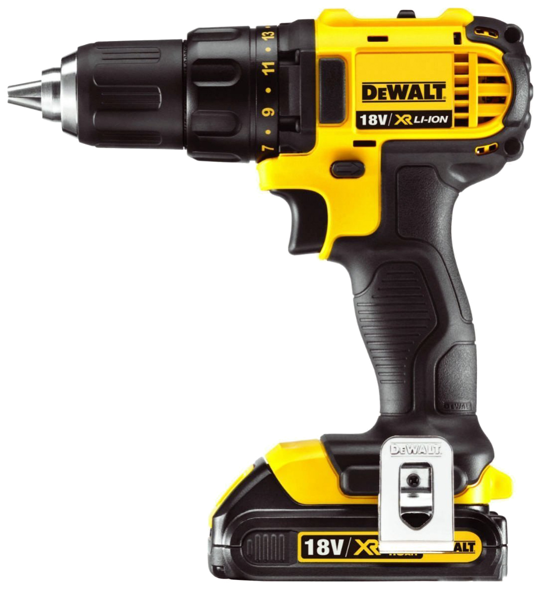 фото Акк. безударная дрель-шуруповерт dewalt dcd780c2