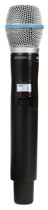 

Микрофон Shure QLXD2/B87A Black/Silver, QLXD2/B87A