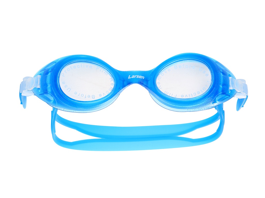 Очки для плавания Larsen DS7 голубые