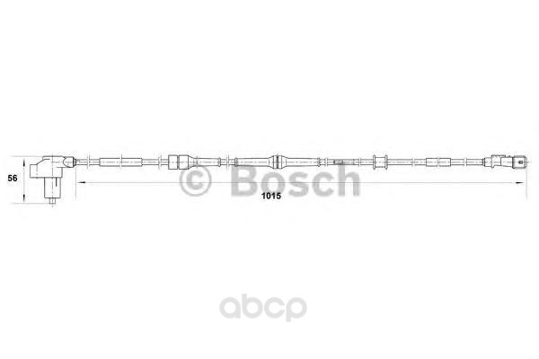 

Датчик автомобильный BOSCH 0265006389