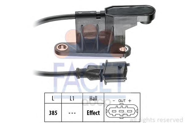 

Датчик положения коленвала Opel Astra G (F48, F08, F69) Facet 90316