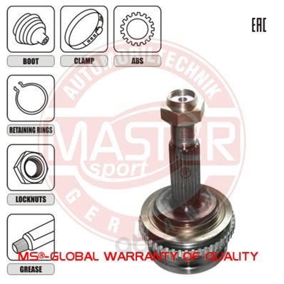 фото Шрус master sport 303898setms