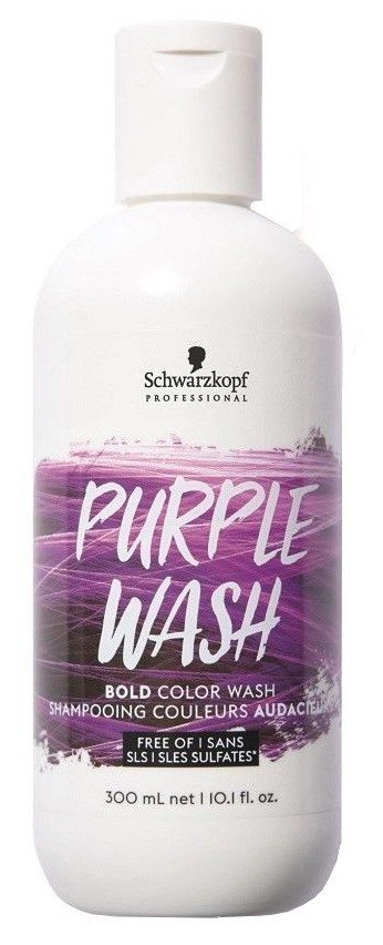 

Тонер для волос Schwarzkopf Color Wash Purple Фиолетовый 300 мл