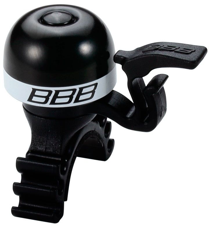 

Звонок велосипедный BBB BBB-16 MiniFit черно-белый, BBB-16 MiniFit