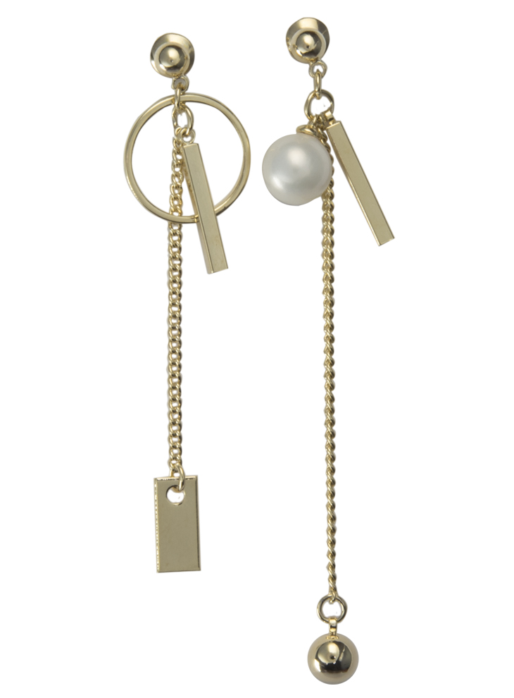 

Серьги из бижутерного сплава Corona Style B005E1110495K007, жемчуг искусственный, B005E1110495K007