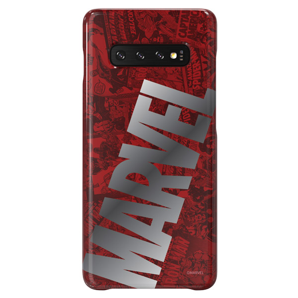 

Чехол Samsung для S10+ Marvel Red (GP-G975HIFGHWG), Marvel