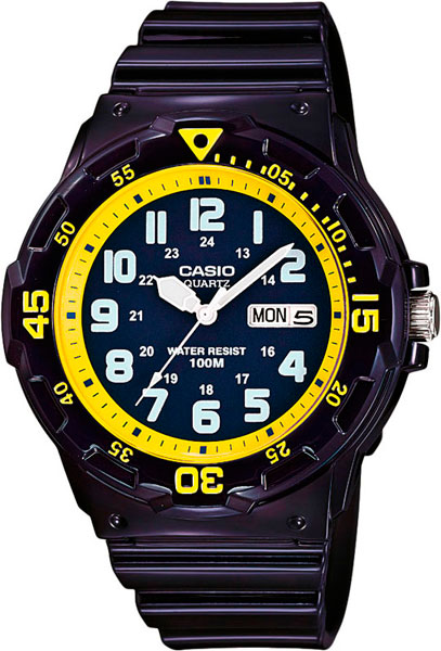 фото Наручные часы кварцевые мужские casio collection mrw-200hc-2b