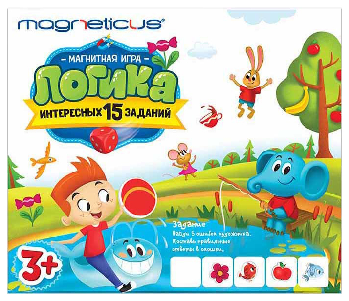 

Развивающая игрушка Magneticus Логика POL-016