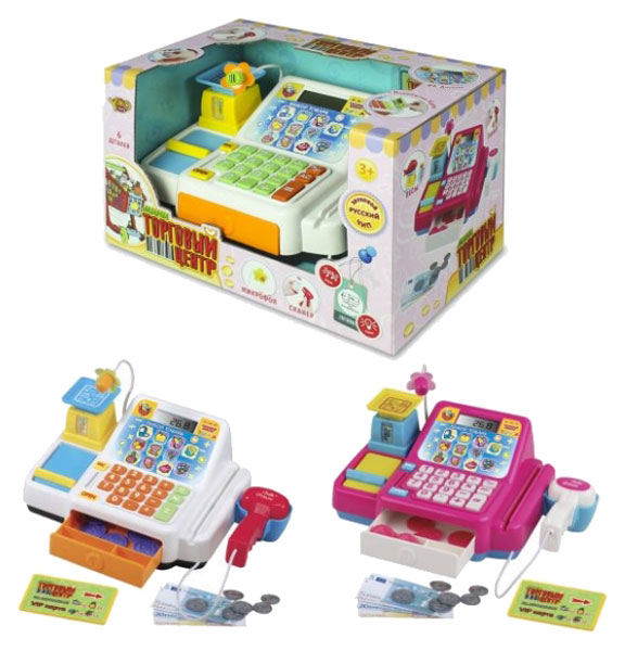 

Касса игрушечная Наша Игрушка Торговый центр M6899-2 в ассортименте