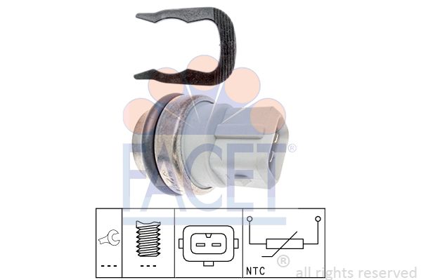Датчик температуры охлаждающей жидкости FACET 7.3254