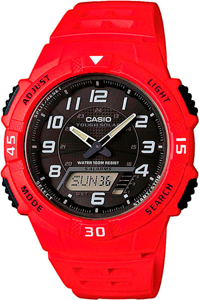 фото Наручные часы кварцевые мужские casio collection aq-s800w-4b