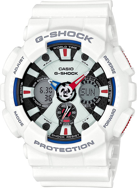 фото Японские наручные часы casio g-shock ga-120tr-7a с хронографом