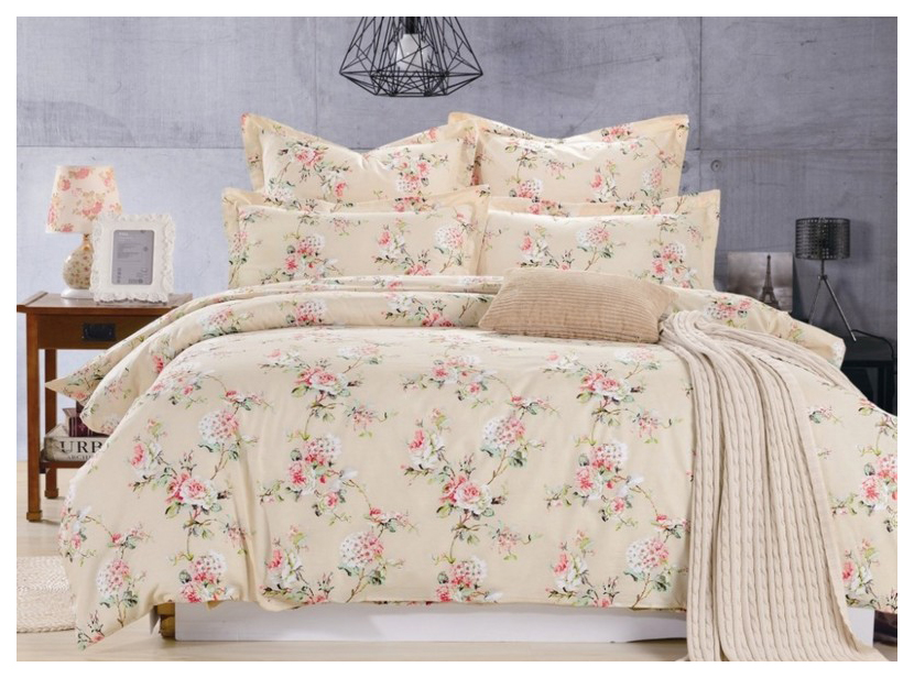 

Комплект постельного белья Valtery Rosalinda CL-192 евро, Разноцветный, Rosalinda