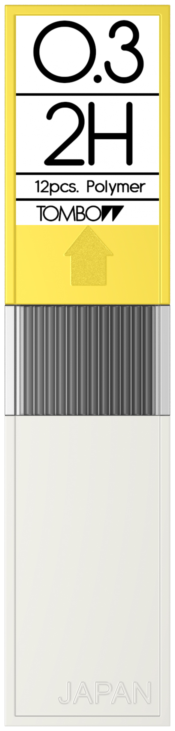 

Грифели для механических карандашей Tombow "Mono", 0,3 мм, 2H, 12 штук