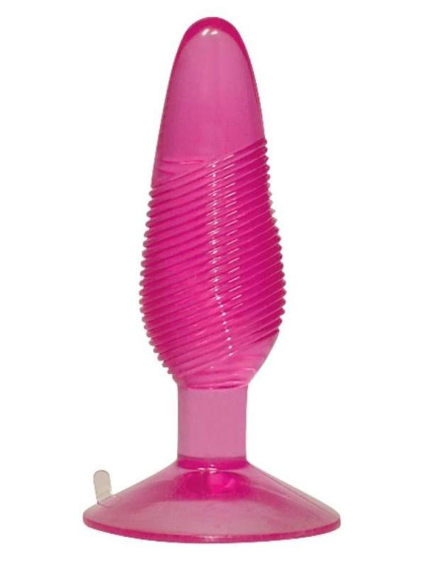 Анальный массажер Orion гелевый розовый 15 см
