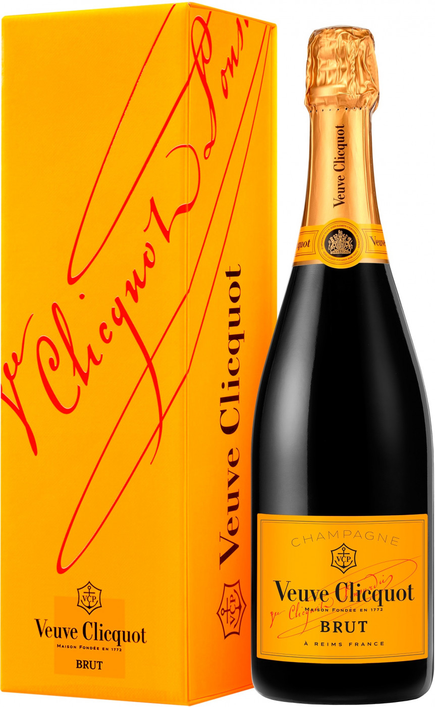 

Шампанское Veuve Clicquot Brut with gift box