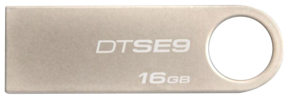 фото Usb-флешка kingston datatraveler se9 16gb silver (dtse9h/16gb)