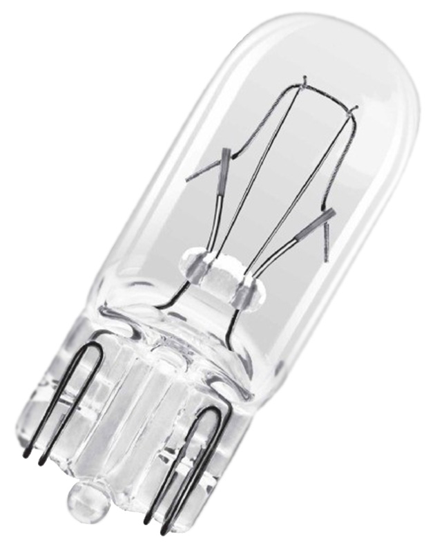 фото Лампа накаливания автомобильная osram 24 v w5w (2845tsp)