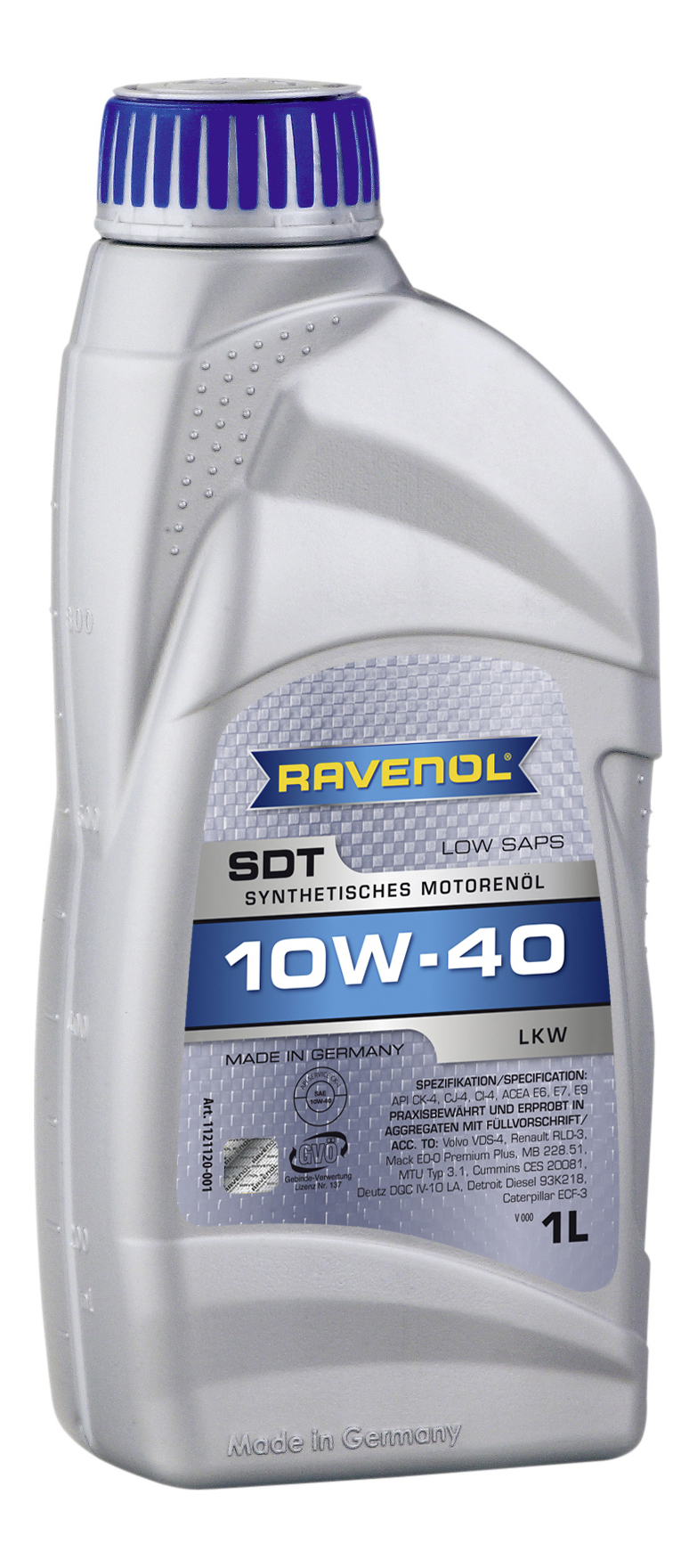 фото Моторное масло ravenol sdt super duty truck sae 10w-40 1л