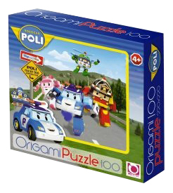 

Пазл Origami Robocar 100 деталей, robocar 100 деталей