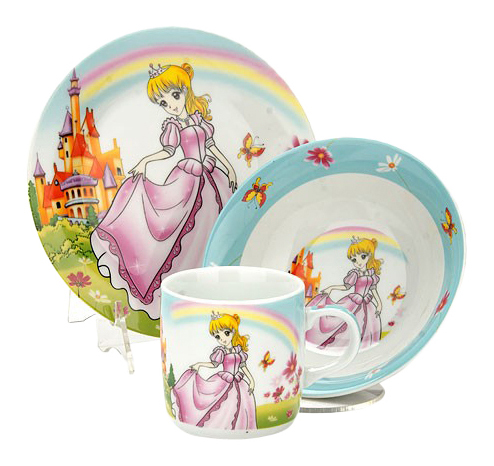 Набор детской посуды MAYER & BOCH Принцесса