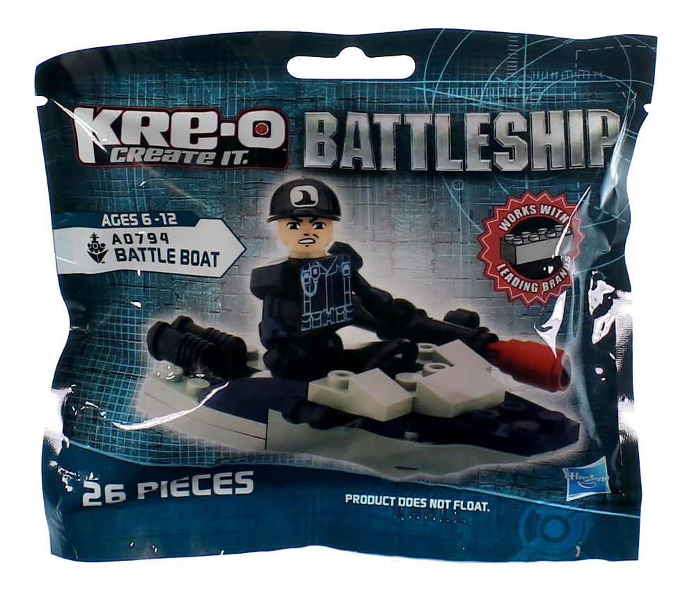 Конструктор пластиковый Kre-O Battleship Battle Boat