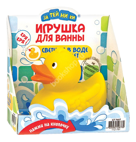 

Интерактивная игрушка для купания Затейники Утка, Утка