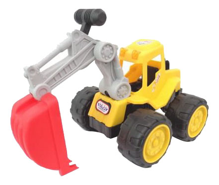 

Строительная техника Junfa toys Экскаватор 6909-7D, Желтый;серый;красный;черный, игрушечный экскаватор