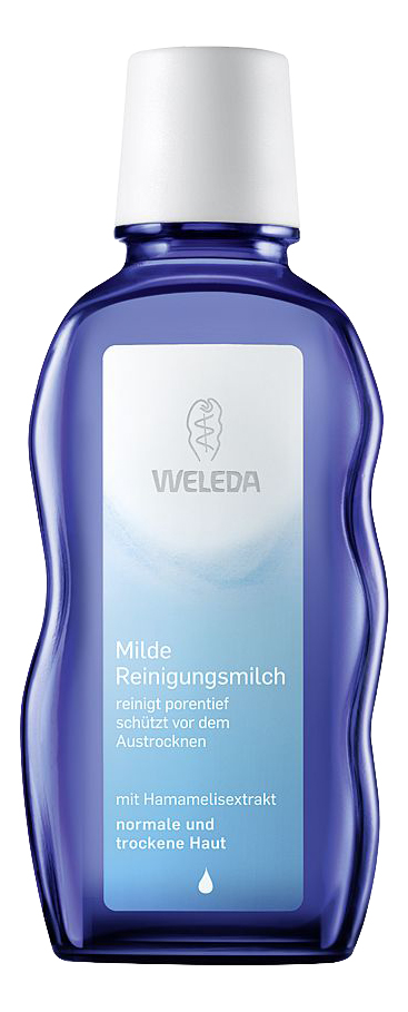 Купить Молочко для тела WELEDA нежное очищающее для нормальной и сухой кожи 100 мл, нежное очищающее молочко 100 мл