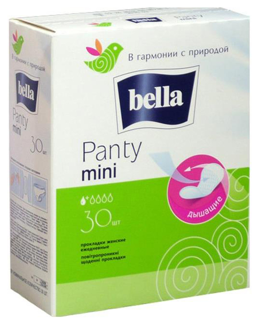 

Прокладки Bella Panty Mini В гармонии с природой 30 шт, Белый, panty Mini В гармонии с природой