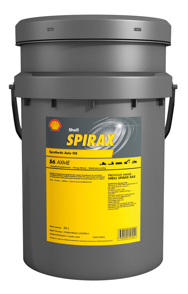 

Трансмиссионное масло Shell 550027947 75w140, трансмиссионное масло Spirax S6 AXME 75W-140 550027947 20 л
