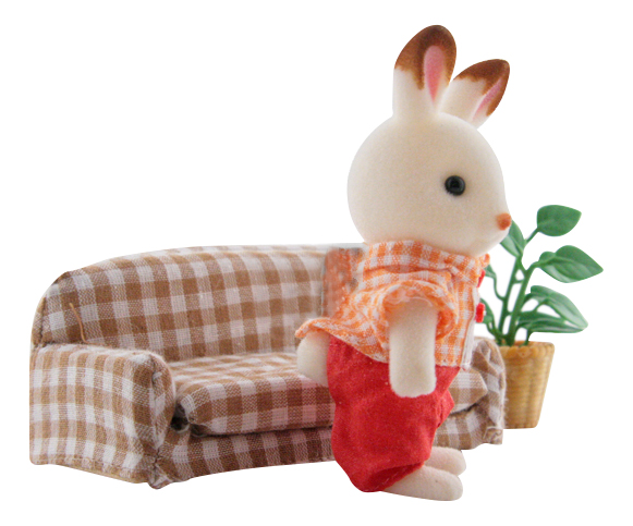 фото Игровой набор sylvanian families папа на диване