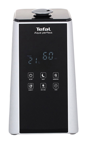 

Воздухоувлажнитель Tefal Aqua Perfect HD5230 Silver/Black, Aqua Perfect HD5230F0
