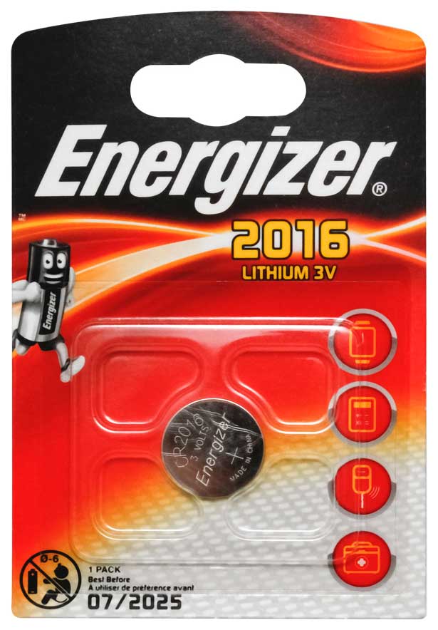 Батарейка Energizer Lithium CR2016 1 шт