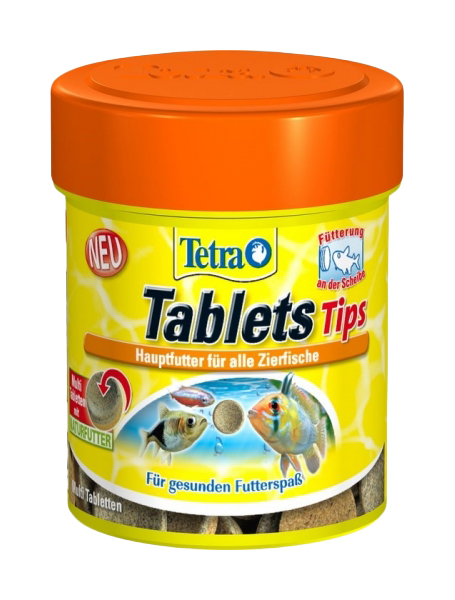 

Корм для рыб Tetra TabletsTips, для приклеивания к стеклу, таблетки, 40 г