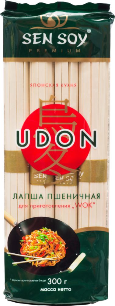 фото Лапша пшеничная sen soy premium удон (udon), 300 г