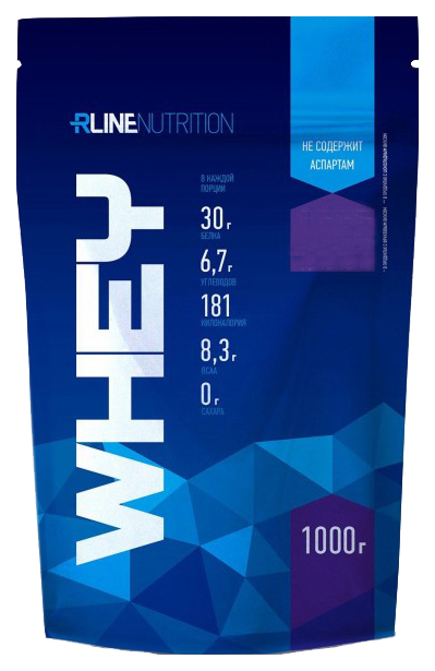 фото Протеин rline whey, 1000 г, ваниль