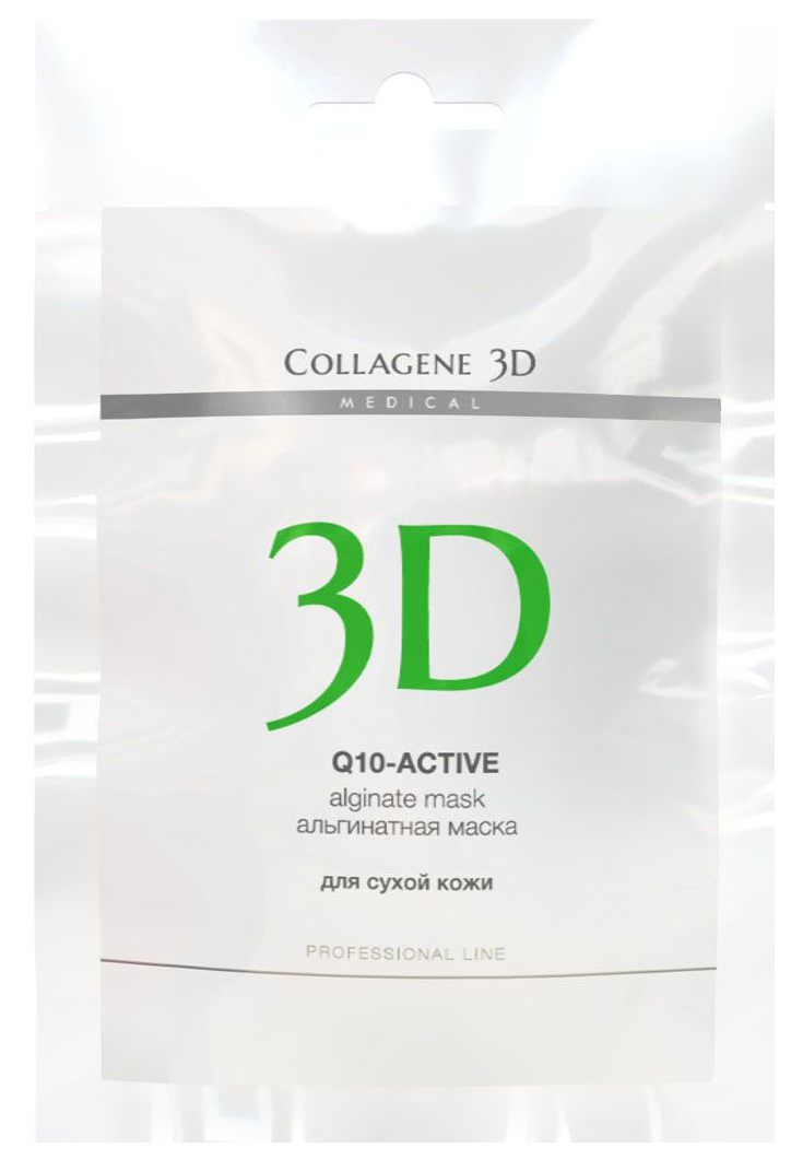 Купить Маска для лица Medical Collagene 3D Q10-active 30 г