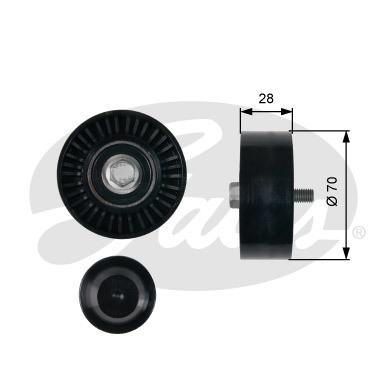 

Ролик Gates T36430