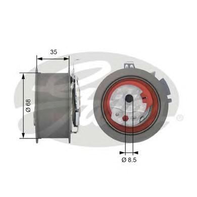 

Ролик Gates T43151