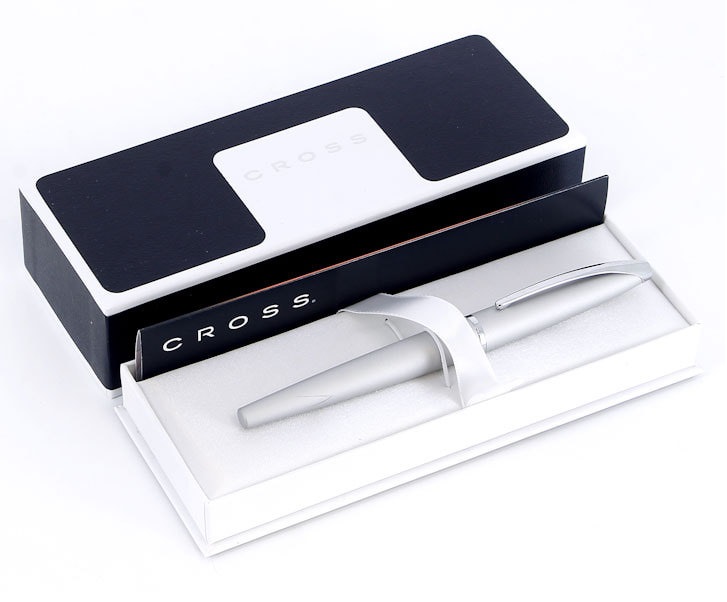 

Перьевая ручка Cross ATX - Matte Chrome F BL
