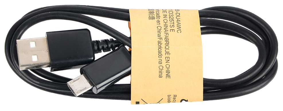 Кабель Ritmix RCC-110 MicroUSB-USB black для синхронизации/зарядки, 1м