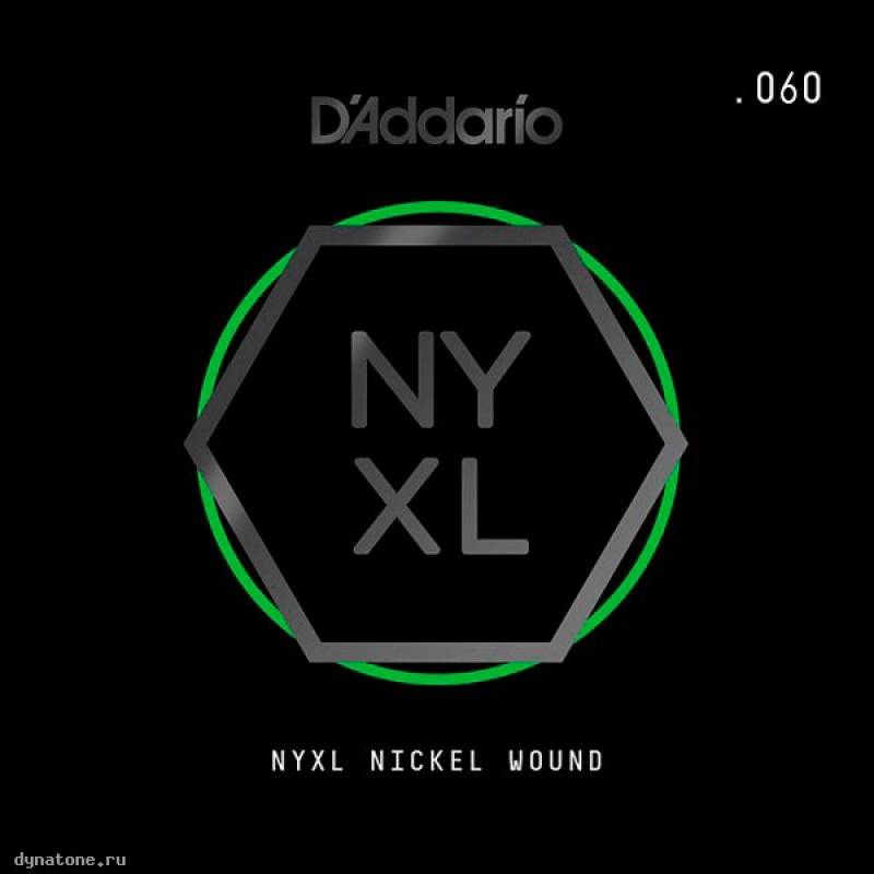 фото Одиночная струна для электрогитары d addario nynw060 d'addario